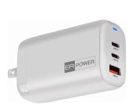 ER POWER 65W GaN ładowarka podróżna biała - 1184944 - zdjęcie 2